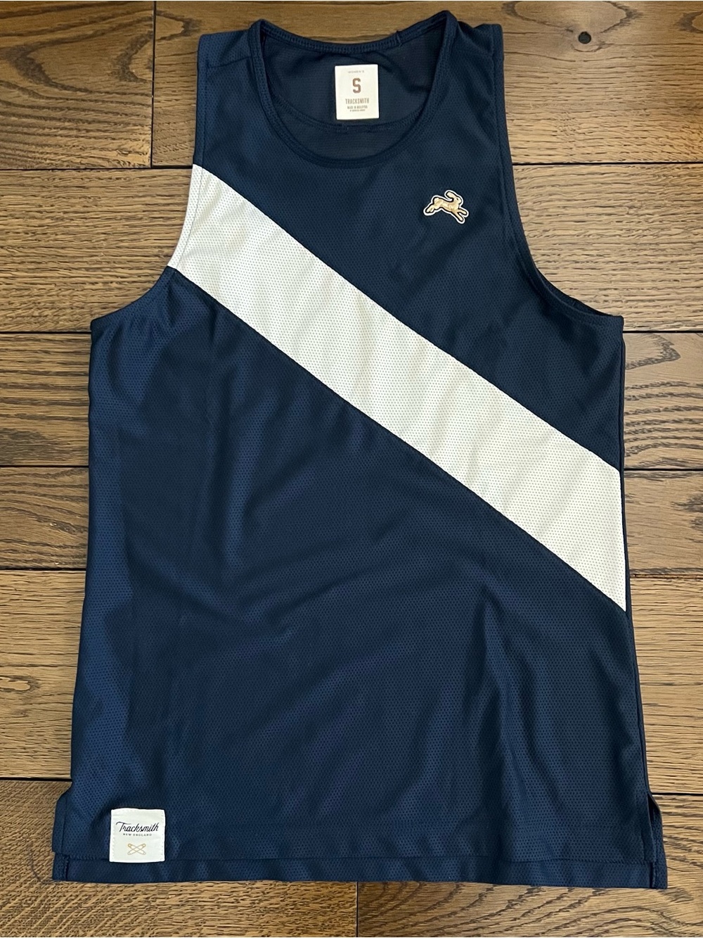 Tracksmith Women's Navy Running Singlet Tank